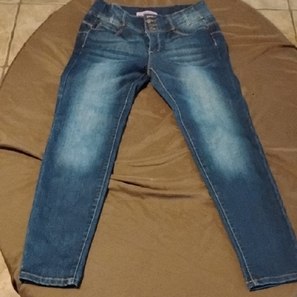 Wax Jean Women's Skinny Jeans in Blue